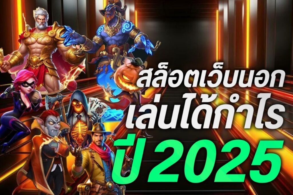 สล็อตเว็บนอกเล่นได้กำไร ปี 2025