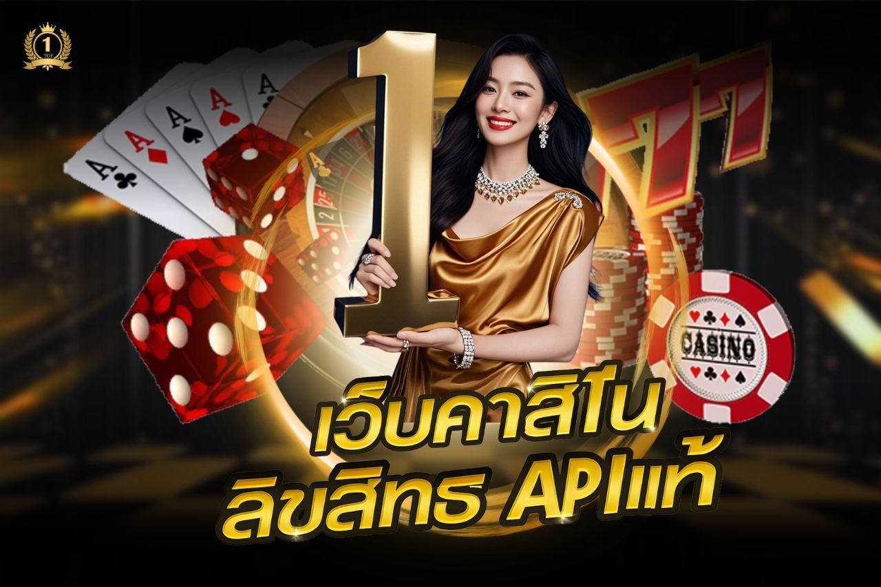 เว็บคาสิโนลิขสิทธิ API เเท้